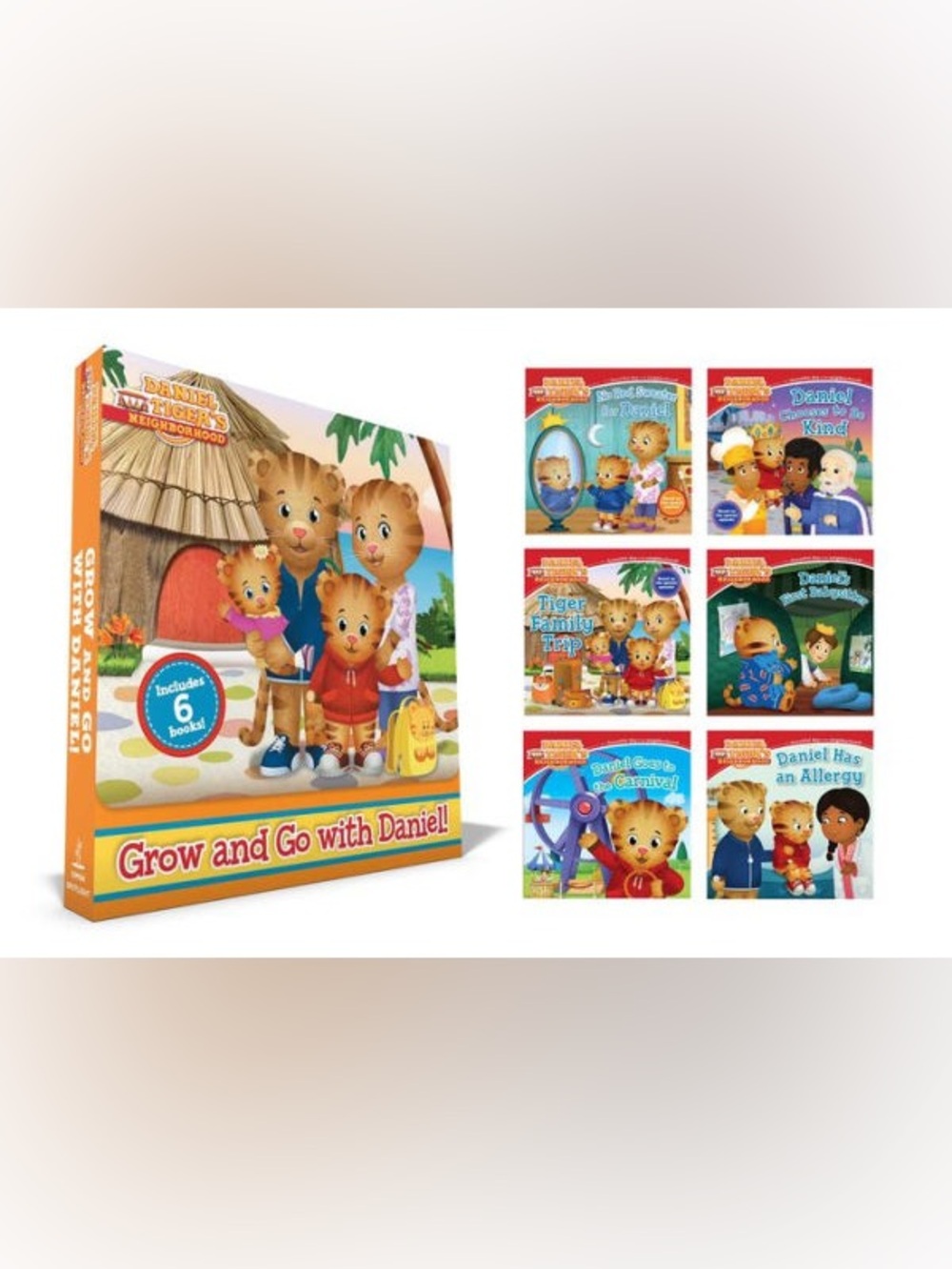 Grow and Go with Daniel Tiger  (Boxed Set): 6 Books​ - Picture 9 of 11